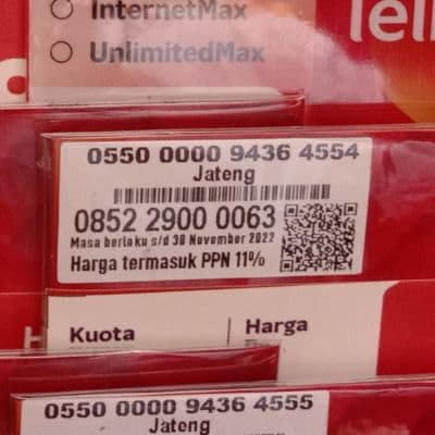 085229000063 TELKOMSEL CANTIK