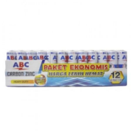 ABC Battery BIRU R6/12'S Paket Ekonomis BOX