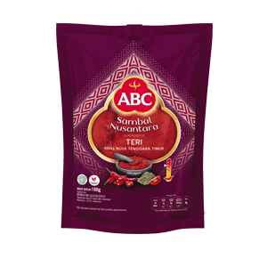 ABC SAMBAL NUSANTARA TERI PCH 180g