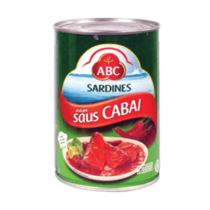 ABC SARDINES CHILI KLG 425g