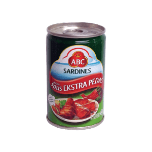 ABC SARDINES EXTRA PEDAS KLG 155g