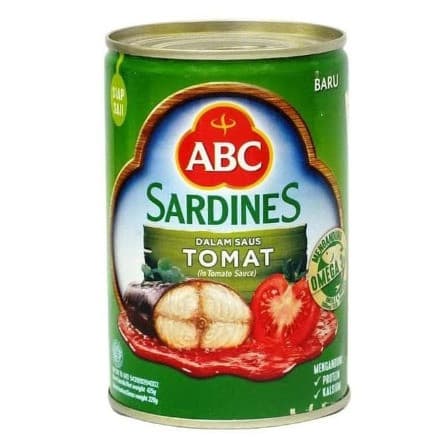 ABC SARDINES TOMAT 155GR