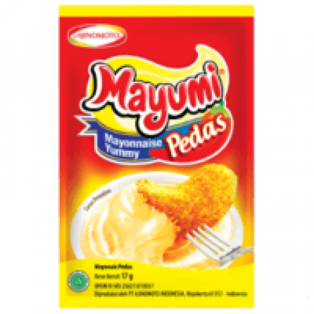 Ajinomoto Mayonnaise Mayumi Pedas 17g 10 Sch