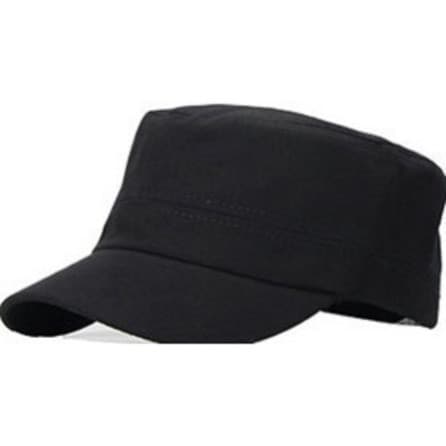 Aksesoris Pria Topi Flat Top Komando