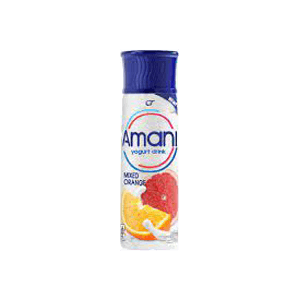 AMANI YOGHURT DRINK MIXED ORANGE BTL 250mL