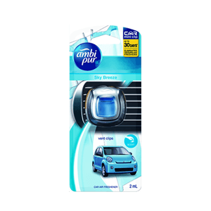 AMBI PUR CAR AIR FRESHENER SKY BREEZE PCS 2ml