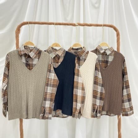 Andini Square Blouse