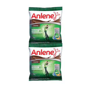 ANLENE SUSU BUBUK HI-CALSIUM COKELAT RCG 10x25g