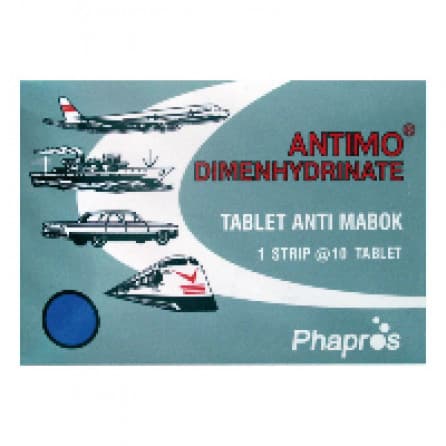 Antimo Obat Anti Mabuk Isi 10 Tablet