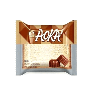 AOKA ROTI PANGGANG COKLAT PCK 65g
