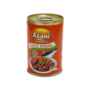 ASAHI SARDINES SAUS PEDAS KLG 155g