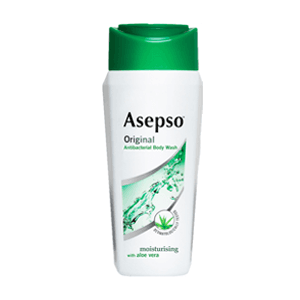 ASEPSO BODY WASH ORIGINAL WITH ALOE  BTL 250ml