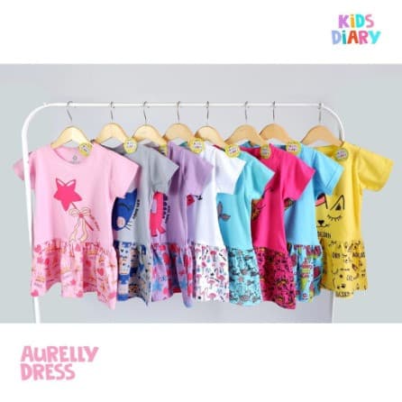 Aurelly Dress Anak Perempuan