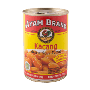 AYAM BRAND BAKED BEANS IN TOMATO SAUCE  KLG 425g