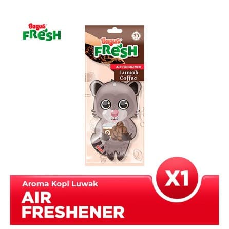 Bagus Air Freshener Fresh Luwak Coffee PCK 10g
