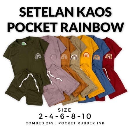 Baju Anak Setelan Kaos