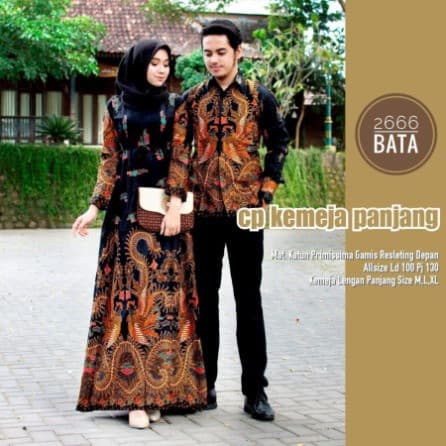 Baju Batik Couple 2666