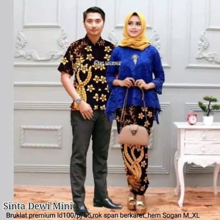 Baju Batik Couple Broklat