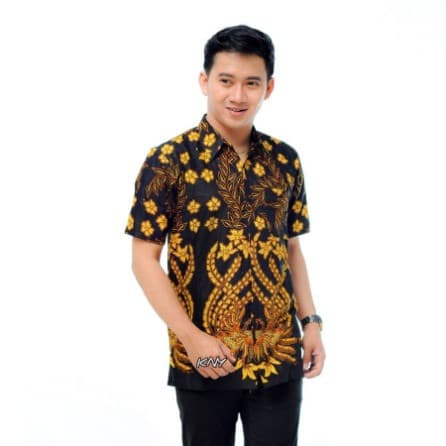Baju Batik Pria Cendrawasih Lengan Pendek 