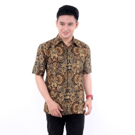 Baju Batik Pria Sogan HRB026 - Part 1