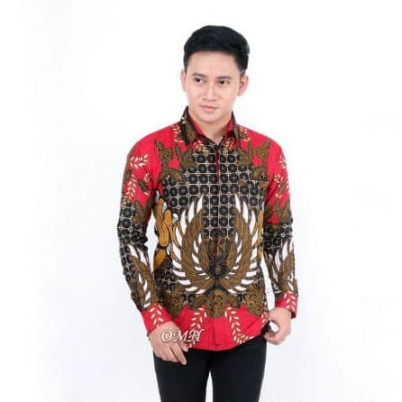 Baju Batik Pria Sogan HRB026 - Part 1