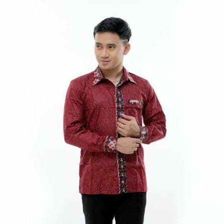 Baju Batik Pria Sogan HRB026 - Part 2