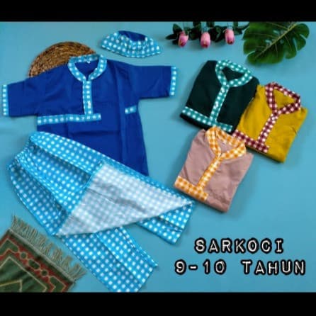 Sarkoci - Baju Koko Setelan Anak Laki-Laki
