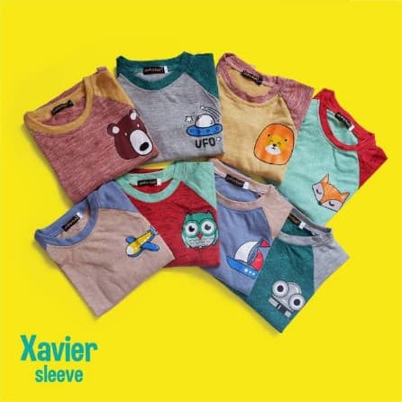 Xavier Sleeve - Baju Lengan Panjang Anak Laki-Laki