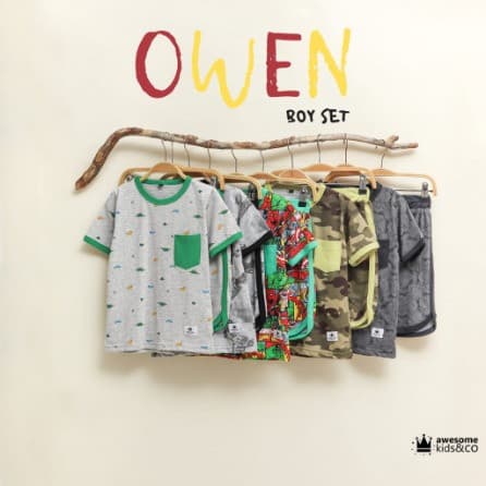 Baju Pendek Setelan Anak