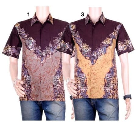 Baju Pria Batik Cap Raka