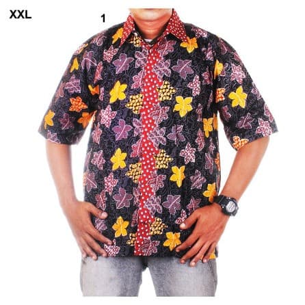 Baju Batik Pria Harry Big Size (Jumbo)