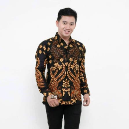 Baju Batik Pria Lengan Panjang 