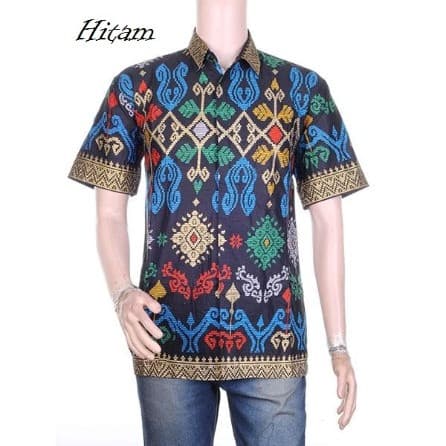 Baju Batik Pria Prima Motif Songket Prodo