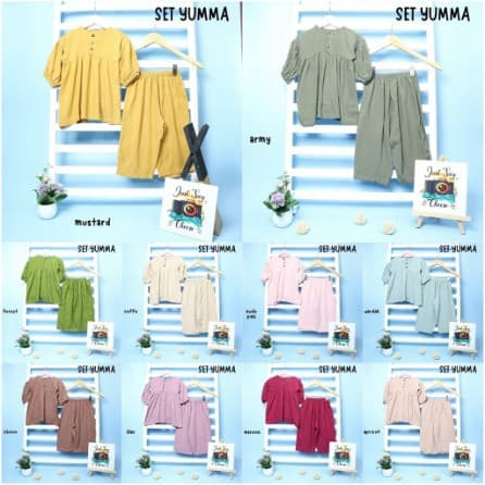 Baju Setelan Muslim Anak Perempuan