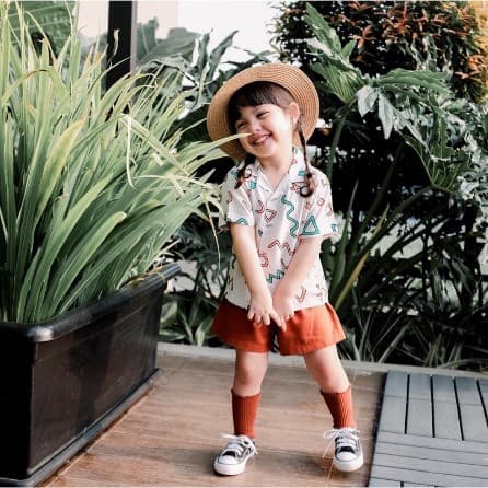 Baju Setelan Pendek Anak Unisex Part 1