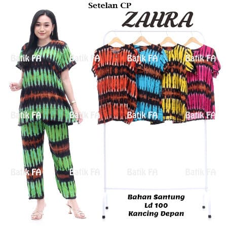 Baju Tidur CP Zahra