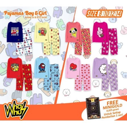Baju Tidur Setelan Unisex