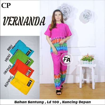Baju Tidur Setelan Vernanda