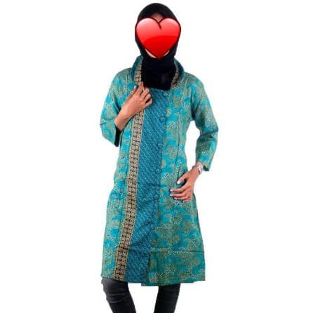Baju Batik Wanita Amanda Blouse Panjang 