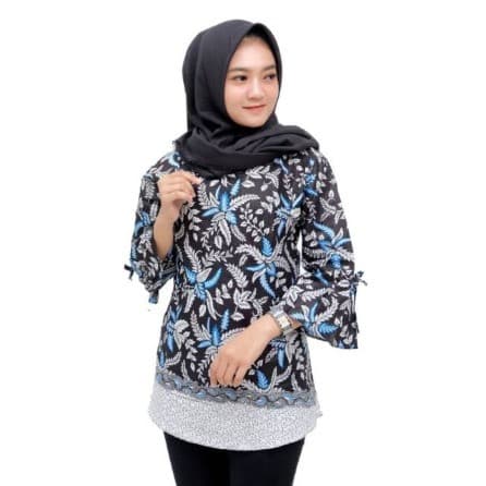 Baju Batik Wanita Ambar Blouse