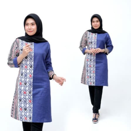 Baju Batik Wanita Belinda Tunik