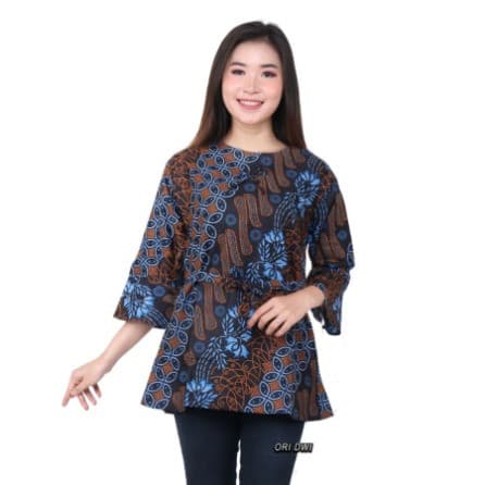 Baju Batik Wanita Kawung Blouse