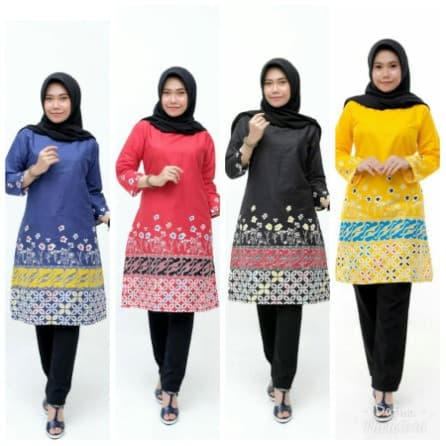 Baju Batik Wanita Mitta Tunik 
