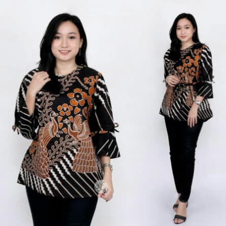 Baju Batik Wanita Motif Burung 