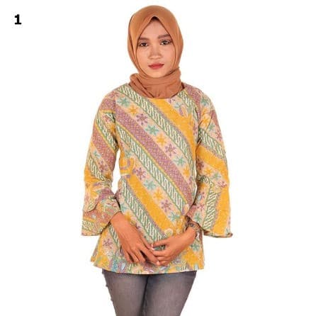 Baju Wanita Batik Soft Celestia