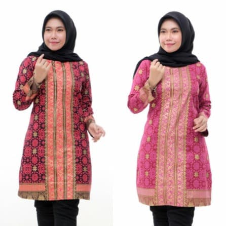 Baju Batik Wanita Tunik