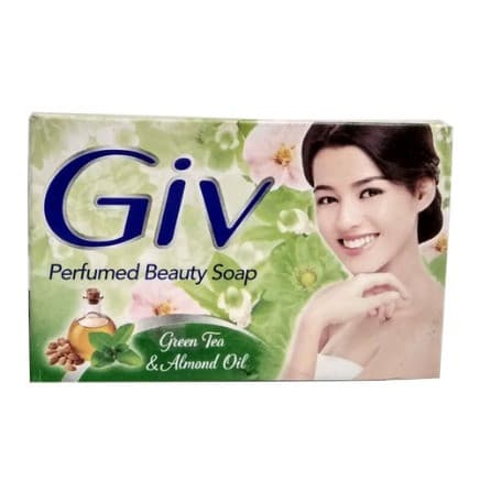BAR SOAP GIV GREEN TEA & ALMOND OIL 76g