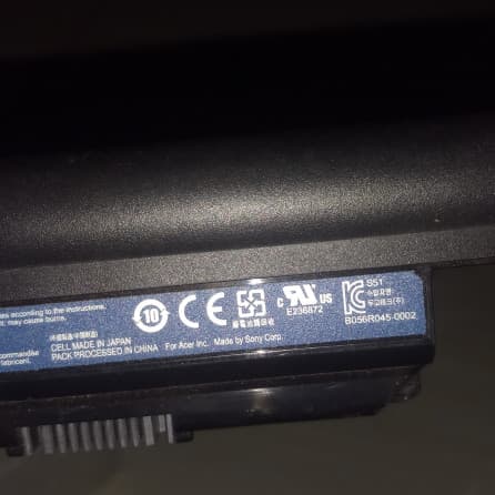 Batrai laptop acer 4745G