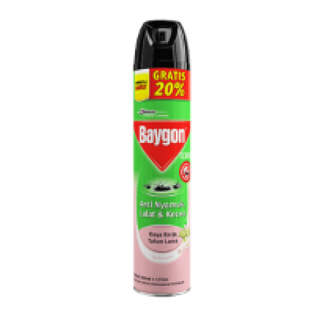 Baygon Intektisida Spray Tea Blossom Klg 600mL