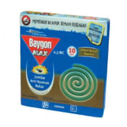 Baygon Obat Nyamuk Bakar Max 5'S Jumbo Box